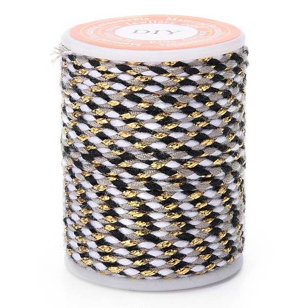 PandaHall 4-Ply Polycotton Cord Metallic Cord, Handmade Macrame Cotton Rope, for String Wall Hangings Plant Hanger, DIY Craft String..., Gray
PandaHall 4-Ply Polycotton Cord Metallic Cord, Handmade Macrame Cotton Rope, for String Wall Hangings Plant Hanger, DIY Craft String..., Gray