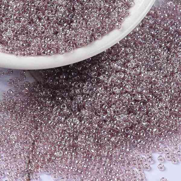 PandaHall MIYUKI Round Rocailles Beads, Japanese Seed Beads, (RR168) Transparent Smoky Amethyst Luster, 15/0, 1.5mm, Hole: 0.7mm, about..., Purple
PandaHall MIYUKI Round Rocailles Beads, Japanese Seed Beads, (RR168) Transparent Smoky Amethyst Luster, 15/0, 1.5mm, Hole: 0.7mm, about..., Purple