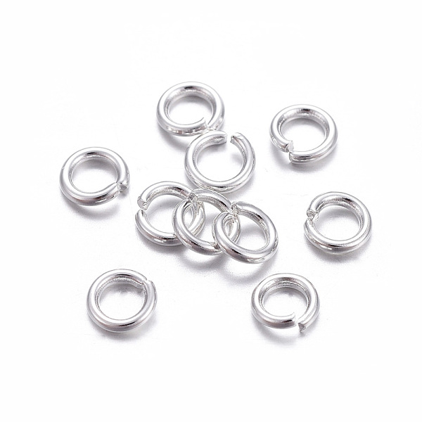 PandaHall 304 Stainless Steel Jump Rings, Open Jump Rings, Silver Color Plated, 20 Gauge, 4x0.8mm, Inner Diameter: 2.5mm 304 Stainless Steel
PandaHall 304 Stainless Steel Jump Rings, Open Jump Rings, Silver Color Plated, 20 Gauge, 4x0.8mm, Inner Diameter: 2.5mm 304 Stainless Steel