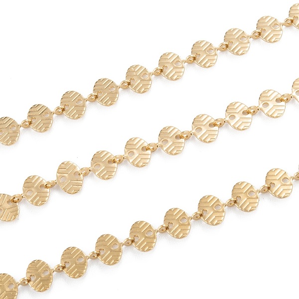 PandaHall Handmade Vacuum Plating 304 Stainless Steel Oval Link Chains, Unwelded, with Spool, Golden, link: 7x6x0.6~2mm, 32.8 Feet(10m)/roll...
PandaHall Handmade Vacuum Plating 304 Stainless Steel Oval Link Chains, Unwelded, with Spool, Golden, link: 7x6x0.6~2mm, 32.8 Feet(10m)/roll...
