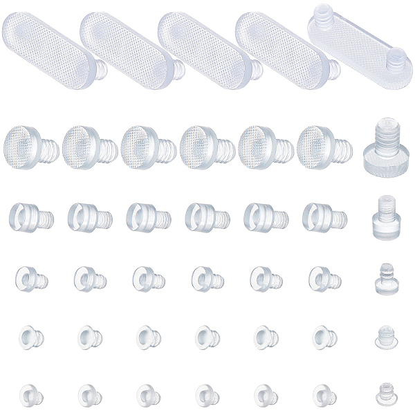PandaHall CHGCRAFT 300Pcs 6 Styles Rubber Cabinet Bumper Anti Collision Pad, for Table Top Furniture Embedded, Clear, 7~44x8~16mm, Pin...
PandaHall CHGCRAFT 300Pcs 6 Styles Rubber Cabinet Bumper Anti Collision Pad, for Table Top Furniture Embedded, Clear, 7~44x8~16mm, Pin...