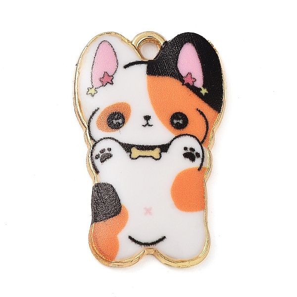 PandaHall Rack Plating Alloy Enamel Pendants, Golden, Dog Charm, Orange, 25x16x2mm, Hole: 2mm Alloy+Enamel Dog Orange
PandaHall Rack Plating Alloy Enamel Pendants, Golden, Dog Charm, Orange, 25x16x2mm, Hole: 2mm Alloy+Enamel Dog Orange