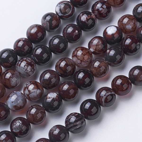 PandaHall Natural Agate Beads Strands, Dyed & Heated, Grade A, Round, Coffee, 6mm, Hole: 1mm, about 62pcs/strand, 14.9 inch(38cm) Natural..., Brown
PandaHall Natural Agate Beads Strands, Dyed & Heated, Grade A, Round, Coffee, 6mm, Hole: 1mm, about 62pcs/strand, 14.9 inch(38cm) Natural..., Brown