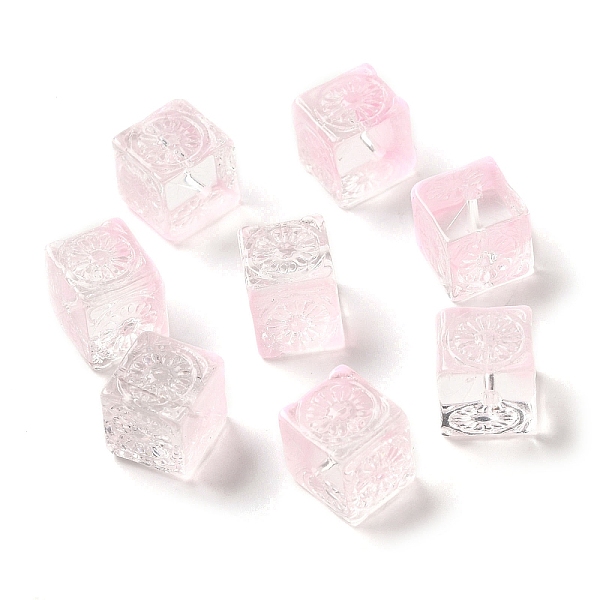PandaHall Transparent Glass Beads, Cube, Pearl Pink, 10x11x11mm, Hole: 1.5mm Glass Cube
PandaHall Transparent Glass Beads, Cube, Pearl Pink, 10x11x11mm, Hole: 1.5mm Glass Cube