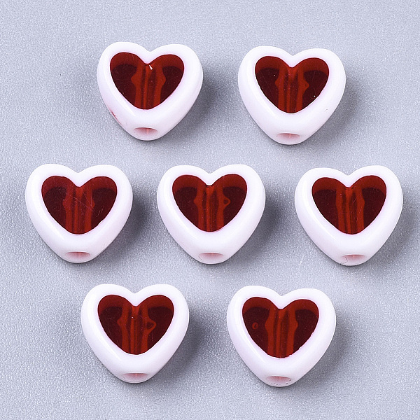 PandaHall Transparent Acrylic Beads, Edge Opaque, Heart, Red, 7.5x8.5x4mm, Hole: 1.8mm Acrylic Heart Red
PandaHall Transparent Acrylic Beads, Edge Opaque, Heart, Red, 7.5x8.5x4mm, Hole: 1.8mm Acrylic Heart Red