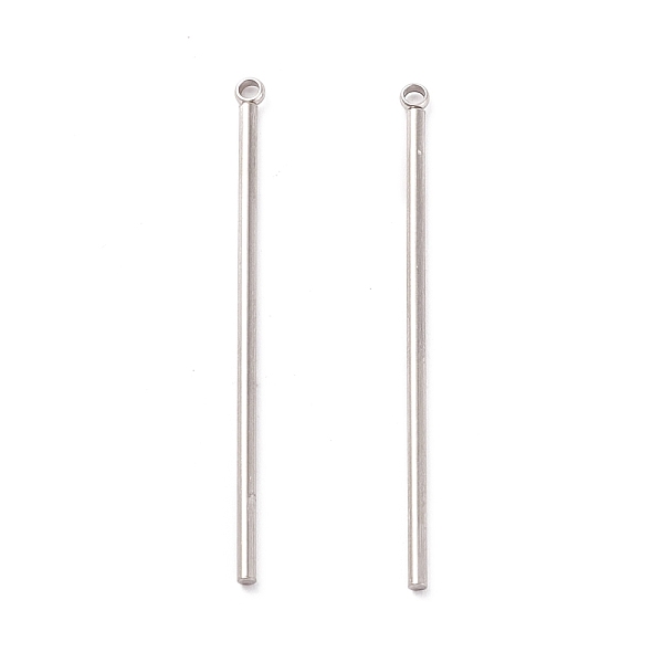 PandaHall 201 Stainless Steel Pendants, Bar, Stainless Steel Color, 43x1.5mm, Hole: 1.5mm 201 Stainless Steel Others
PandaHall 201 Stainless Steel Pendants, Bar, Stainless Steel Color, 43x1.5mm, Hole: 1.5mm 201 Stainless Steel Others