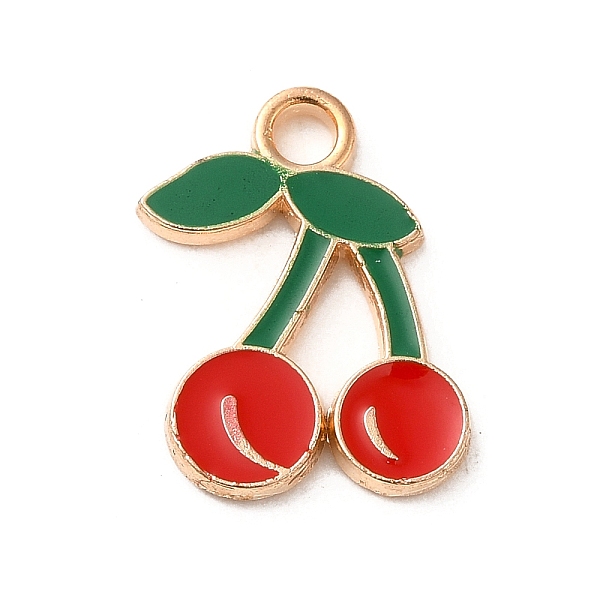 PandaHall Alloy Enamel Pendants, Light Gold, Fruit, Cherry, 18x13x1.8mm, Hole: 2.2mm Alloy+Enamel Cherry
PandaHall Alloy Enamel Pendants, Light Gold, Fruit, Cherry, 18x13x1.8mm, Hole: 2.2mm Alloy+Enamel Cherry