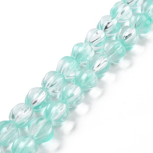 PandaHall Transparent Glass Beads Strands, Lantern, Aquamarine, 10.5x9.5x10.5mm, Hole: 1mm, about 38pcs/strand, 15.24 inch(38.7cm) Glass..., Green
PandaHall Transparent Glass Beads Strands, Lantern, Aquamarine, 10.5x9.5x10.5mm, Hole: 1mm, about 38pcs/strand, 15.24 inch(38.7cm) Glass..., Green