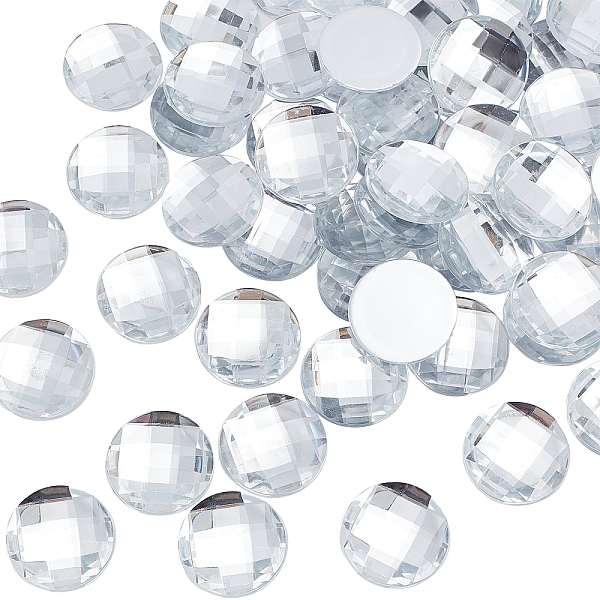 PandaHall FINGERINSPIRE 60Pcs Flat Back Round Acrylic Rhinestones(Square Grid Surface) 30mm Clear Round Acrylic Crystal Gems Circle Gems for...
PandaHall FINGERINSPIRE 60Pcs Flat Back Round Acrylic Rhinestones(Square Grid Surface) 30mm Clear Round Acrylic Crystal Gems Circle Gems for...