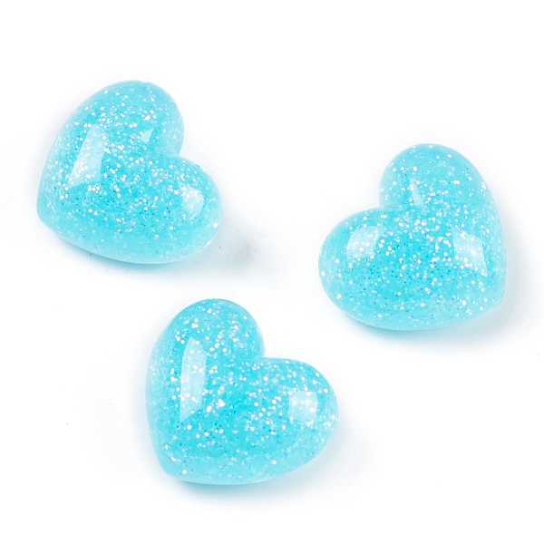 PandaHall Transparent Epoxy Resin Decoden Cabochons, Glitter Heart, Cyan, 16x18x10mm Epoxy Resin Heart Cyan
PandaHall Transparent Epoxy Resin Decoden Cabochons, Glitter Heart, Cyan, 16x18x10mm Epoxy Resin Heart Cyan