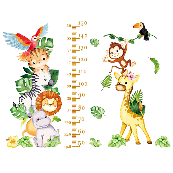 PandaHall PVC Height Growth Chart Wall Sticker, for Kid Room Bedroom Wallpaper Decoration, Other Animal, 900x390mm, 3pcs/set PVC Other...
PandaHall PVC Height Growth Chart Wall Sticker, for Kid Room Bedroom Wallpaper Decoration, Other Animal, 900x390mm, 3pcs/set PVC Other...