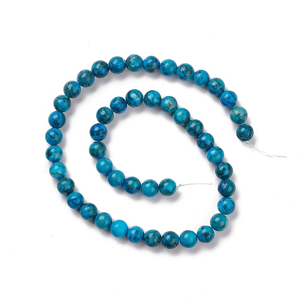 PandaHall Natural Howlite Beads Strand, Round, Dyed, Deep Sky Blue, 8.5mm, Hole: 0.8mm, about 47~48pcs/strand, 15.04~15.16''(38.2~38.5cm)...
PandaHall Natural Howlite Beads Strand, Round, Dyed, Deep Sky Blue, 8.5mm, Hole: 0.8mm, about 47~48pcs/strand, 15.04~15.16''(38.2~38.5cm)...