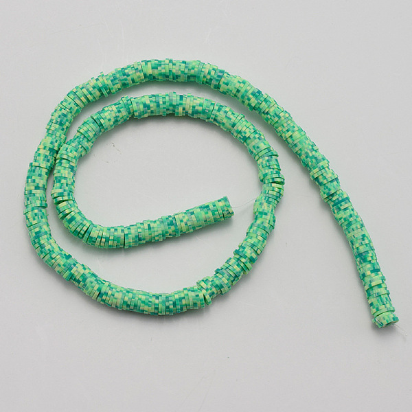 PandaHall Handmade Polymer Clay Beads Strand. DIY Accessories for Bracklet & Necklace Making, Flat Round, Light Green, 4x1mm, Hole: 1.5mm...
PandaHall Handmade Polymer Clay Beads Strand. DIY Accessories for Bracklet & Necklace Making, Flat Round, Light Green, 4x1mm, Hole: 1.5mm...