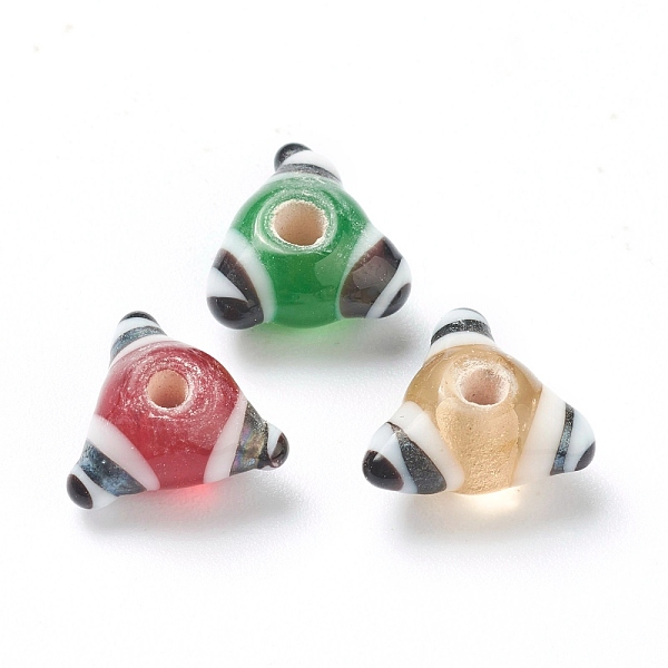 PandaHall Handmade Bumpy Lampwork Beads, Irregular, Eye, Colorful, 9.5~10.5x9.5~10.5x5.5~6mm, Hole: 2mm, about 65pcs/strand, 14.17''(36cm)...
PandaHall Handmade Bumpy Lampwork Beads, Irregular, Eye, Colorful, 9.5~10.5x9.5~10.5x5.5~6mm, Hole: 2mm, about 65pcs/strand, 14.17''(36cm)...