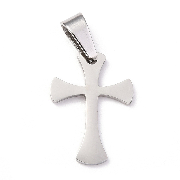 PandaHall 304 Stainless Steel Pendants, Cross, Stainless Steel Color, 20x14x1.2mm, Hole: 3.5x7mm 304 Stainless Steel Cross
PandaHall 304 Stainless Steel Pendants, Cross, Stainless Steel Color, 20x14x1.2mm, Hole: 3.5x7mm 304 Stainless Steel Cross