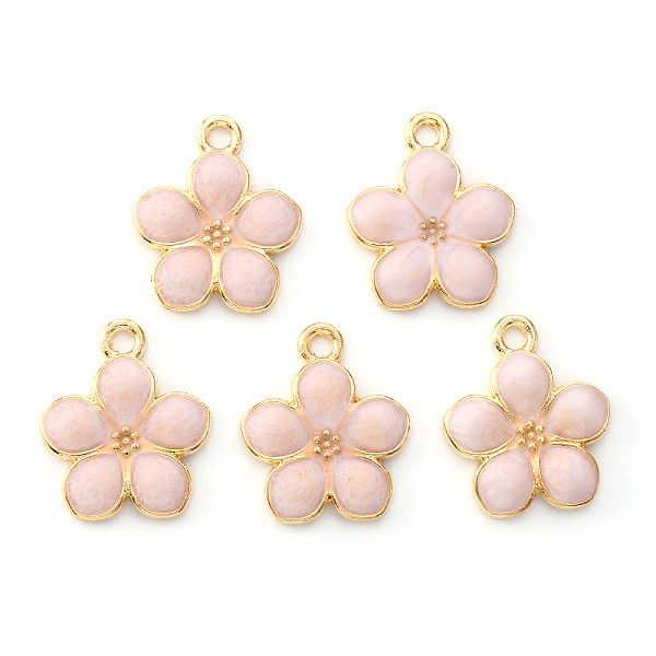PandaHall Light Gold Plated Alloy Enamel Pendants, Flower, PeachPuff, 17x14.5x1.5mm, Hole: 1.6mm Alloy+Enamel Flower Brown
PandaHall Light Gold Plated Alloy Enamel Pendants, Flower, PeachPuff, 17x14.5x1.5mm, Hole: 1.6mm Alloy+Enamel Flower Brown