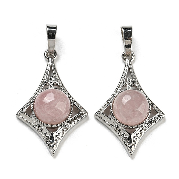 PandaHall Natural Rose Quartz Pendants, Rack Plating Brass Star Charms, Platinum, Cadmium Free & Lead Free, 32x20x9mm, Hole: 8x5mm Rose...
PandaHall Natural Rose Quartz Pendants, Rack Plating Brass Star Charms, Platinum, Cadmium Free & Lead Free, 32x20x9mm, Hole: 8x5mm Rose...