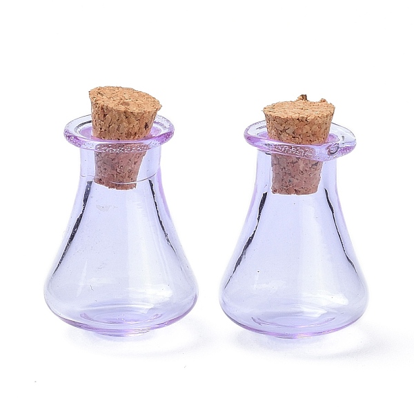 PandaHall Glass Cork Bottles, Glass Empty Wishing Bottles, DIY Vials for Home Decorations, Lilac, 17x27mm Glass Bottle Purple
PandaHall Glass Cork Bottles, Glass Empty Wishing Bottles, DIY Vials for Home Decorations, Lilac, 17x27mm Glass Bottle Purple