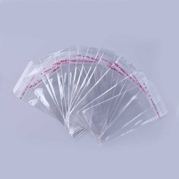PandaHall Cellophane Bags, Self Adhesive Sealing, Clear, 8x4cm, Unilateral Thickness: 0.035mm, Inner Measure: 6x4cm OPP Cellophane Clear
PandaHall Cellophane Bags, Self Adhesive Sealing, Clear, 8x4cm, Unilateral Thickness: 0.035mm, Inner Measure: 6x4cm OPP Cellophane Clear