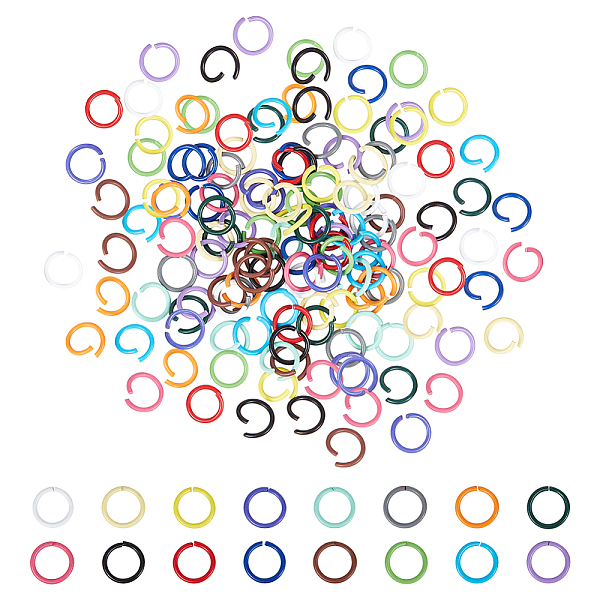 PandaHall PH 160pcs Jump Rings, 10mm Open Jump Rings 16 Colors Chainmail Rings Colored Jewelry Connector Rings 18 Gauge Unsoldered O Ring..., Multicolor
PandaHall PH 160pcs Jump Rings, 10mm Open Jump Rings 16 Colors Chainmail Rings Colored Jewelry Connector Rings 18 Gauge Unsoldered O Ring..., Multicolor