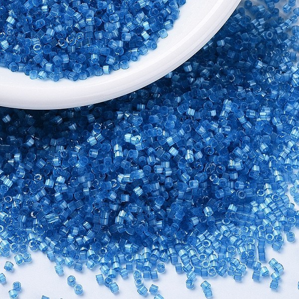 PandaHall MIYUKI Delica Beads, Cylinder, Japanese Seed Beads, 11/0, (DB1860) Silk Inside Dyed Delphinium, 1.3x1.6mm, Hole: 0.8mm, about..., Blue
PandaHall MIYUKI Delica Beads, Cylinder, Japanese Seed Beads, 11/0, (DB1860) Silk Inside Dyed Delphinium, 1.3x1.6mm, Hole: 0.8mm, about..., Blue