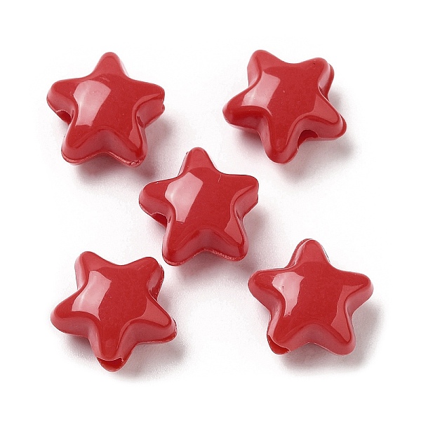 PandaHall Opaque Acrylic Beads, Star, Red, 11x11.5x7mm, Hole: 2mm, about 1245pcs/500g Acrylic Star Red
PandaHall Opaque Acrylic Beads, Star, Red, 11x11.5x7mm, Hole: 2mm, about 1245pcs/500g Acrylic Star Red