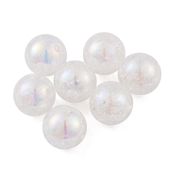 PandaHall UV Plating Rainbow Iridescent Two Tone Acrylic Beads, Crackle Style, Round, Old Lace, 15.5mm, Hole: 2.7mm Acrylic Round
PandaHall UV Plating Rainbow Iridescent Two Tone Acrylic Beads, Crackle Style, Round, Old Lace, 15.5mm, Hole: 2.7mm Acrylic Round