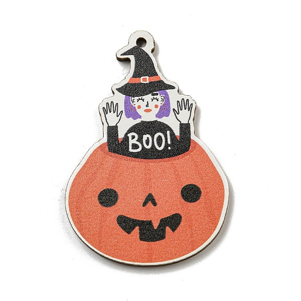 PandaHall Wood Pendants, Halloween Theme, Orange, Pumpkin, 50x34x3mm, Hole: 2mm Wood Pumpkin Orange
PandaHall Wood Pendants, Halloween Theme, Orange, Pumpkin, 50x34x3mm, Hole: 2mm Wood Pumpkin Orange