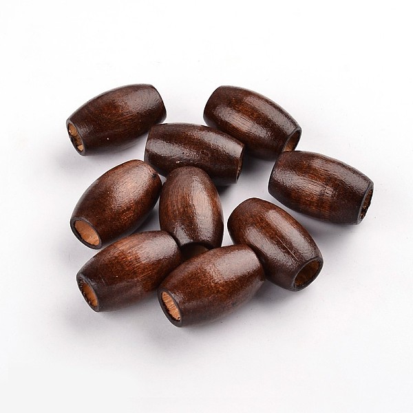 PandaHall Dyed Barrel Natural Wood Beads, Lead Free, Coconut Brown, 28~30x20mm, Hole: 8.5~10.5mm Wood Barrel Brown
PandaHall Dyed Barrel Natural Wood Beads, Lead Free, Coconut Brown, 28~30x20mm, Hole: 8.5~10.5mm Wood Barrel Brown