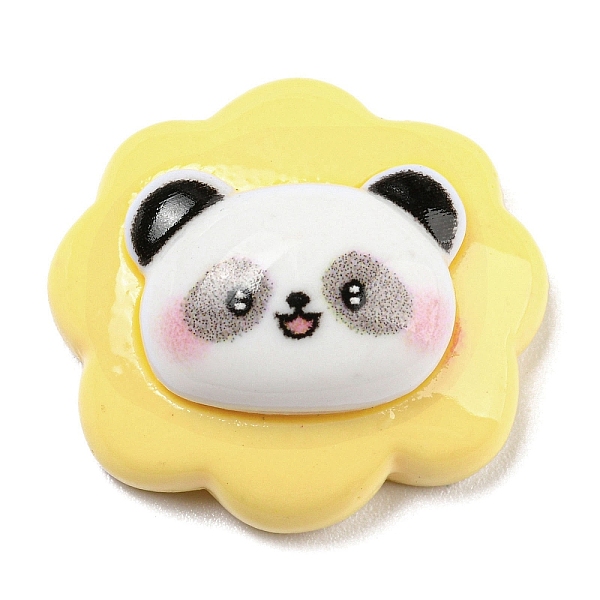PandaHall Cute Animal Opaque Resin Cabochons, Cartoon Panda Cabochons, Yellow, 21x23x9.5mm Resin Panda Yellow
PandaHall Cute Animal Opaque Resin Cabochons, Cartoon Panda Cabochons, Yellow, 21x23x9.5mm Resin Panda Yellow