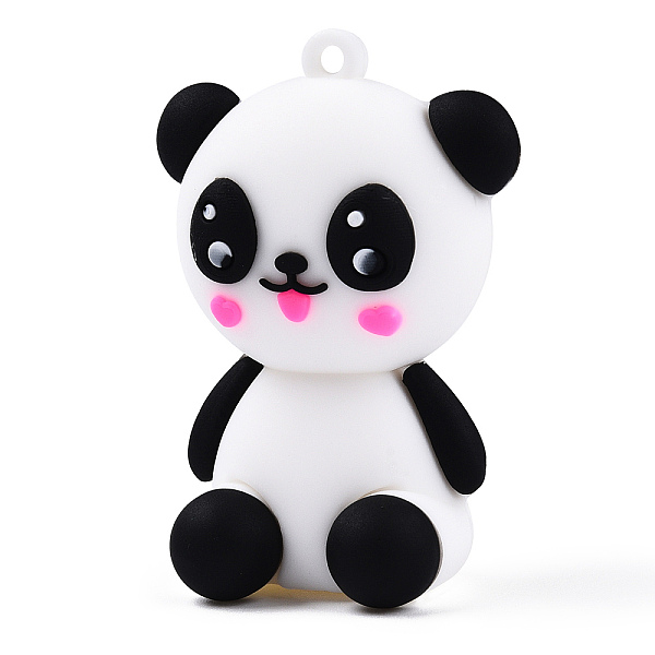 PandaHall PVC Plastic Big Pendants, Panda, White, 49.5x34x25.5mm, Hole: 3mm PVC Panda White
PandaHall PVC Plastic Big Pendants, Panda, White, 49.5x34x25.5mm, Hole: 3mm PVC Panda White