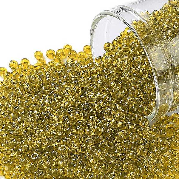 PandaHall TOHO Round Seed Beads, Japanese Seed Beads, (2155) Transparent Chamomile, 11/0, 2.2mm, Hole: 0.8mm, about 1110pcs/10g Glass Gold
PandaHall TOHO Round Seed Beads, Japanese Seed Beads, (2155) Transparent Chamomile, 11/0, 2.2mm, Hole: 0.8mm, about 1110pcs/10g Glass Gold