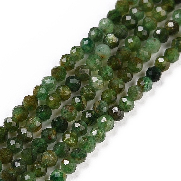 PandaHall Natural Fuchsite Beads Strands, Faceted, Round, 3mm, Hole: 0.6mm, about 126pcs/strand, 15.16 inch(38.5cm) Fuchsite Round
PandaHall Natural Fuchsite Beads Strands, Faceted, Round, 3mm, Hole: 0.6mm, about 126pcs/strand, 15.16 inch(38.5cm) Fuchsite Round