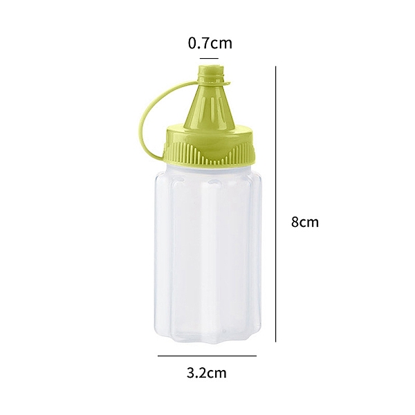 PandaHall Multi Purpose Plastic Squeeze Dispensing Bottles with Caps, Yellow Green, 32x80mm, 4pcs/set Plastic Bottle
PandaHall Multi Purpose Plastic Squeeze Dispensing Bottles with Caps, Yellow Green, 32x80mm, 4pcs/set Plastic Bottle