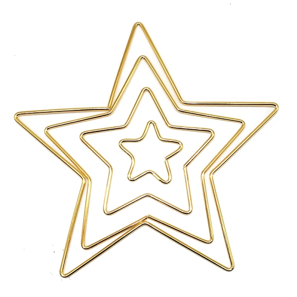 PandaHall Iron Hoops, Macrame Ring, for Crafts and Woven Net/Web with Feather Supplies, Star, 50mm Iron Star
PandaHall Iron Hoops, Macrame Ring, for Crafts and Woven Net/Web with Feather Supplies, Star, 50mm Iron Star