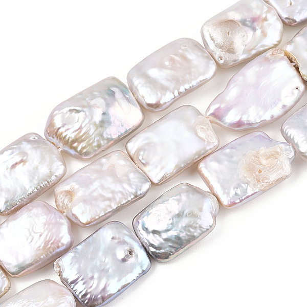 PandaHall Natural Baroque Pearl Keshi Pearl Beads Strands, Cultured Freshwater Pearl, Rectangle, Creamy White, 13~31x11.5~16x3.5~9.5mm, Hole...
PandaHall Natural Baroque Pearl Keshi Pearl Beads Strands, Cultured Freshwater Pearl, Rectangle, Creamy White, 13~31x11.5~16x3.5~9.5mm, Hole...