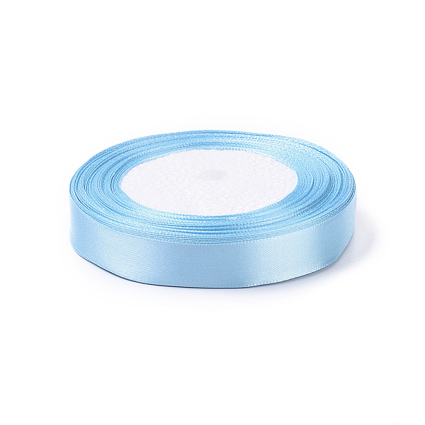 PandaHall Single Face Satin Ribbon, Polyester Ribbon, Light Blue, Size: about 5/8 inch(16mm) wide, 25yards/roll(22.86m/roll), 250yards/group...
PandaHall Single Face Satin Ribbon, Polyester Ribbon, Light Blue, Size: about 5/8 inch(16mm) wide, 25yards/roll(22.86m/roll), 250yards/group...