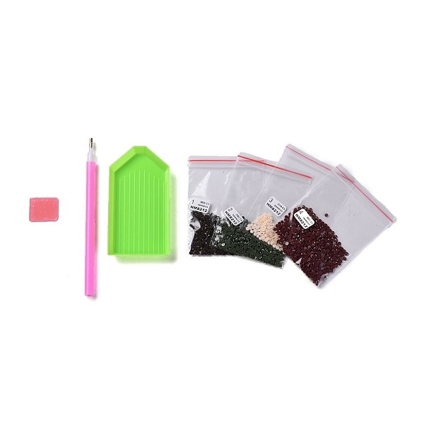 PandaHall DIY Diamond Painting Canvas Kits For Kids, with Resin Rhinestones, Diamond Sticky Pen, Tray Plate and Glue Clay, Woven Net/Web..., Multicolor
PandaHall DIY Diamond Painting Canvas Kits For Kids, with Resin Rhinestones, Diamond Sticky Pen, Tray Plate and Glue Clay, Woven Net/Web..., Multicolor