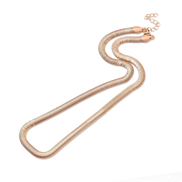 PandaHall Rack Plating Brass Herringbone Chains Necklace for Men Women, Cadmium Free & Lead Free, Real Rose Gold Plated, 17.87 inch(45.4cm)...
PandaHall Rack Plating Brass Herringbone Chains Necklace for Men Women, Cadmium Free & Lead Free, Real Rose Gold Plated, 17.87 inch(45.4cm)...