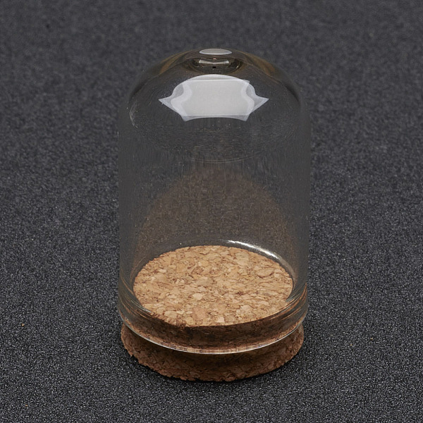 PandaHall Glass Dome Cloche Cover, Bell Jar, with Cork Base, For Doll House Container, Dried Flower Display Decoration, Clear, 36.5x22mm...
PandaHall Glass Dome Cloche Cover, Bell Jar, with Cork Base, For Doll House Container, Dried Flower Display Decoration, Clear, 36.5x22mm...