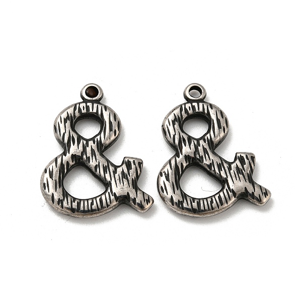 PandaHall 304 Stainless Steel Pendants, Symbol & Charms, Antique Silver, 18x23x2.5mm, Hole: 1.8mm 304 Stainless Steel Symbol
PandaHall 304 Stainless Steel Pendants, Symbol & Charms, Antique Silver, 18x23x2.5mm, Hole: 1.8mm 304 Stainless Steel Symbol