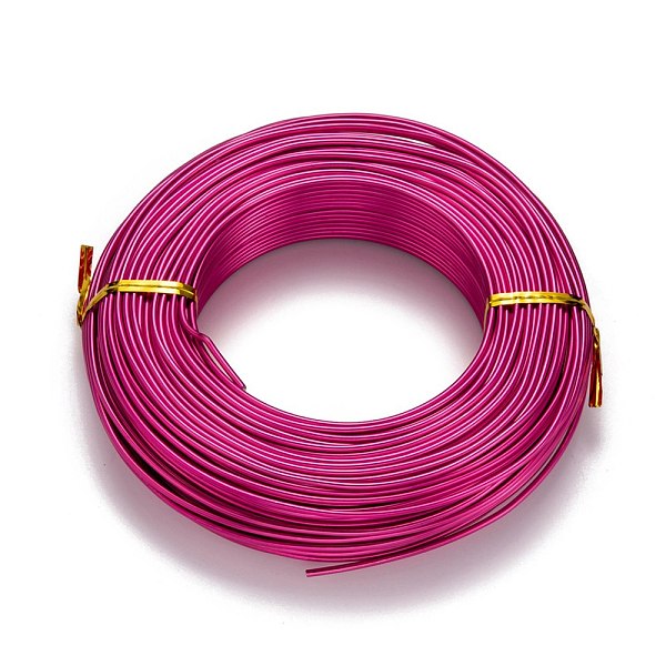 PandaHall Round Aluminum Wire, Flexible Craft Wire, for Beading Jewelry Doll Craft Making, Fuchsia, 12 Gauge, 2.0mm, 55m/500g(180.4..., Pink
PandaHall Round Aluminum Wire, Flexible Craft Wire, for Beading Jewelry Doll Craft Making, Fuchsia, 12 Gauge, 2.0mm, 55m/500g(180.4..., Pink
