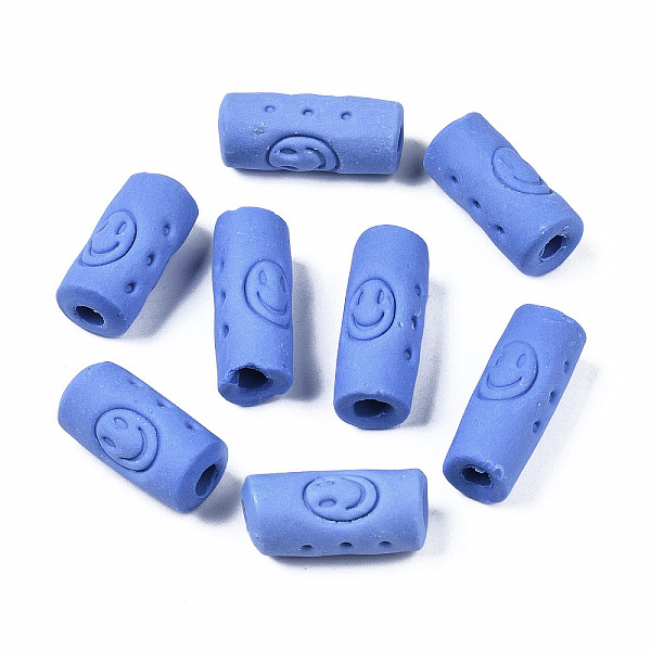 PandaHall Handmade Porcelain European Beads, Large Hole Beads, Column with Smile, Royal Blue, 11~12.5x23~29mm, Hole: 4mm Porcelain Column
PandaHall Handmade Porcelain European Beads, Large Hole Beads, Column with Smile, Royal Blue, 11~12.5x23~29mm, Hole: 4mm Porcelain Column