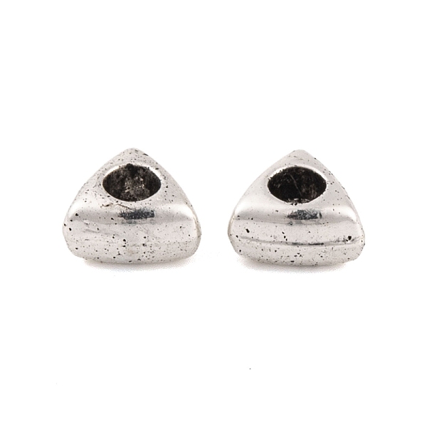 PandaHall Tibetan Style Alloy Beads, Lead Free & Cadmium Free, Triangle, Antique Silver, 5.5x6x3mm, Hole: 2mm, 3125pcs/1000g Alloy Triangle
PandaHall Tibetan Style Alloy Beads, Lead Free & Cadmium Free, Triangle, Antique Silver, 5.5x6x3mm, Hole: 2mm, 3125pcs/1000g Alloy Triangle