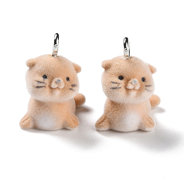 PandaHall Animal Shape Flocky Resin Pendants, Cute Animal Charms with Platinum Plated Iron Loops, Beaver, 21.5x15.5x17mm, Hole: 2mm Resin...
PandaHall Animal Shape Flocky Resin Pendants, Cute Animal Charms with Platinum Plated Iron Loops, Beaver, 21.5x15.5x17mm, Hole: 2mm Resin...