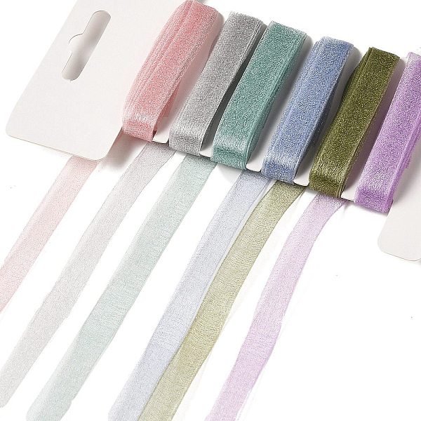 PandaHall Polyester and Nylon Ribbon Sets, for Bowknot Making, Gift Wrapping, Mixed Color, 3/8 inch(9~11mm), about 5.00 Yards(4.57m)/Bag..., Multicolor
PandaHall Polyester and Nylon Ribbon Sets, for Bowknot Making, Gift Wrapping, Mixed Color, 3/8 inch(9~11mm), about 5.00 Yards(4.57m)/Bag..., Multicolor