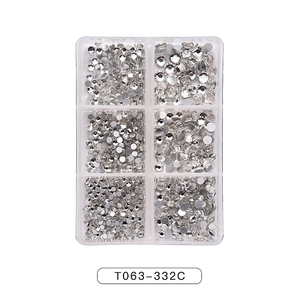 PandaHall Glass Flat Back Rhinestone, Faceted, Nail Art Decoration Accessories, Half Round, Crystal, 2~4.9mm, about 1015pcs/box Rhinestone..., Clear
PandaHall Glass Flat Back Rhinestone, Faceted, Nail Art Decoration Accessories, Half Round, Crystal, 2~4.9mm, about 1015pcs/box Rhinestone..., Clear