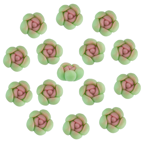PandaHall CHGCRAFT 15Pcs Handmade Polymer Clay Cabochons, Succulents, Light Green, 22~23x22.5~23.5x14~15mm Polymer Clay Others
PandaHall CHGCRAFT 15Pcs Handmade Polymer Clay Cabochons, Succulents, Light Green, 22~23x22.5~23.5x14~15mm Polymer Clay Others