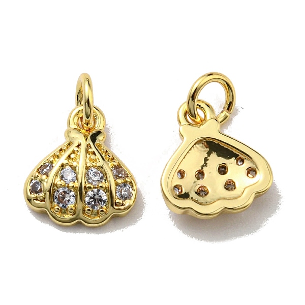 PandaHall Rack Plating Brass Cubic Zirconia Charms, Lead Free & Cadmium Free, Long-Lasting Plated, Shell, Real 18K Gold Plated, 9x8x2mm...
PandaHall Rack Plating Brass Cubic Zirconia Charms, Lead Free & Cadmium Free, Long-Lasting Plated, Shell, Real 18K Gold Plated, 9x8x2mm...