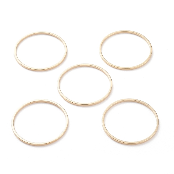 PandaHall Brass Linking Rings, Long-Lasting Plated, Round Ring, Real 24K Gold Plated & Stainless Steel Color, 25x1mm, Inner Diameter: 23mm...
PandaHall Brass Linking Rings, Long-Lasting Plated, Round Ring, Real 24K Gold Plated & Stainless Steel Color, 25x1mm, Inner Diameter: 23mm...
